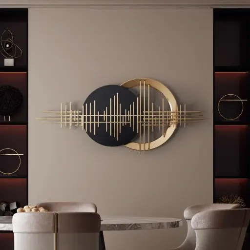 Metal wall decor